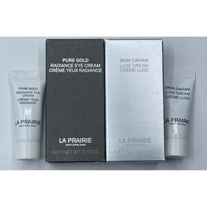 La Prairie Skin Caviar Luxe Cream 5ml & Pure Gold Radiance Eye Cream 3ml Travel